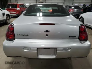 2002 Chevrolet Monte Carlo LS with VIN 2G1WW12EX29231271, listed as a Copart auction lot 82570934 with 145,028 mi miles and Non Repairable. Bid and sale history available at carsss.com. Image 6.