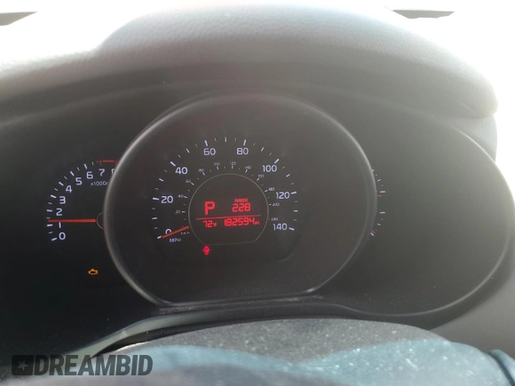 2016 Kia Soul with VIN KNDJN2A29G7388459, listed as a Copart auction lot 55534185 with 182,594 mi miles and Clean Title. Bid and sale history available at DreamBid. Image 9.