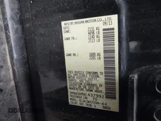 2014 Nissan Maxima SV with VIN 1N4AA5AP6EC437992, listed as a IAAI auction lot 41856233 with 69,059 mi miles and . Bid and sale history available at DreamBid. Image 9.