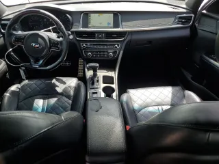 2016 Kia Optima SXL Turbo with VIN 5XXGV4L21GG015880, listed as a Copart auction lot 56623315 with 134,632 mi miles and Salvage title. Bid and sale history available at DreamBid. Image 8.