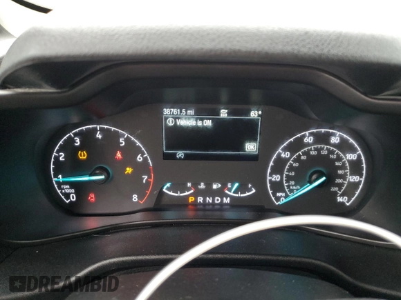 2019 Ford Transit Connect XL with VIN NM0GE9E24K1386513, listed as a Copart auction lot 73388964 with 38,761 mi miles and Salvage title. Bid and sale history available at DreamBid. Image 9.