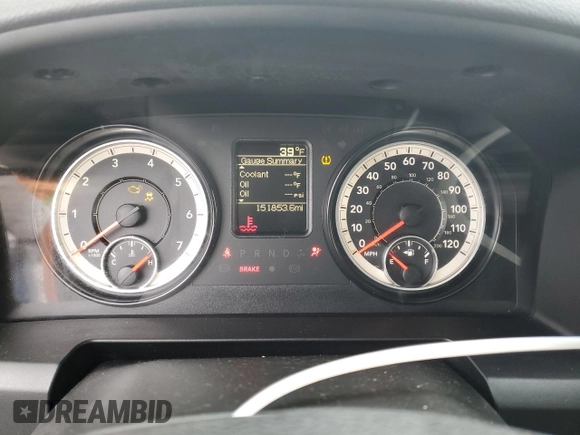 2017 Ram 1500 Tradesman with VIN 3C6JR6DGXHG504669, listed as a Copart auction lot 43738545 with 151,853 mi miles and Clean title. Bid and sale history available at DreamBid. Image 9.