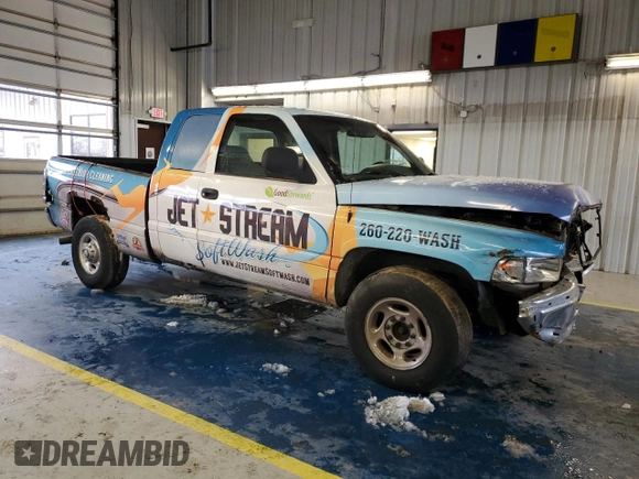 2001 Dodge Ram 2500 with VIN 3B7KC23611G237895, listed as a Copart auction lot 87630075 with 512,070 mi miles and Non Repairable. Bid and sale history available at carsss.com. Image 4.