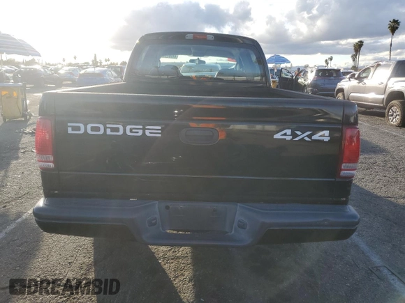2002 Dodge Dakota Sport with VIN 1B7HG38N82S697439, listed as a Copart auction lot 44282155 with 239,414 mi miles and Salvage Title. Bid and sale history available at carsss.com. Image 6.