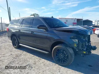 2024 Ford Expedition Max XLT with VIN 1FMJK1H8XREA66663, listed as a IAAI auction lot 41433111 with 3,196 mi miles and . Bid and sale history available at DreamBid. Image 1.