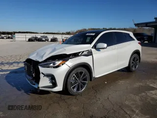 2023 Infiniti QX50 Sport with VIN 3PCAJ5FAXPF123167, listed as a Copart auction lot 89006135 with 22,493 mi miles and Salvage title. Bid and sale history available at DreamBid. Image 1.