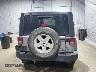 2015 Jeep Wrangler Unlimited Willys Wheeler with VIN 1C4BJWDGXFL503056, listed as a Copart auction lot 47191265 with Not Provided miles and Salvage Title. Bid and sale history available at DreamBid. Image 6.
