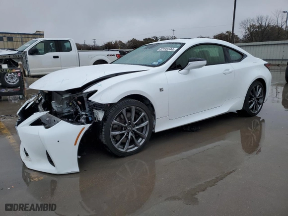 2020 Lexus RC with VIN JTHGA5BC0L5010484, listed as a Copart auction lot 82191544 with 39,411 mi miles and Salvage Title. Bid and sale history available at carsss.com. Image 1.