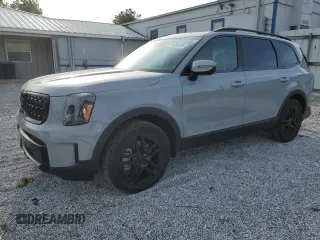 2025 Kia Telluride EX X-Line z VIN 5XYP3DGC4SG569685, wystawiony jako Copart lot #49494525 z przebiegiem 12 196 mil mil oraz Szkoda całkowita • Salvage title. Historia ofert i sprzedaży dostępna na DreamBid. Obrazek 1.