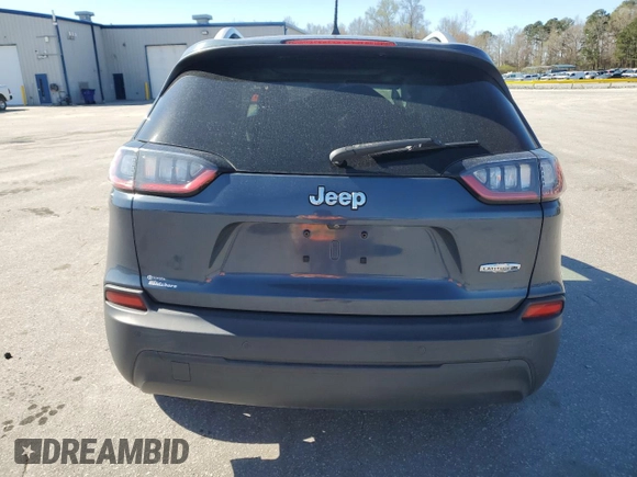 2019 Jeep Cherokee Latitude Plus with VIN 1C4PJLLB6KD466814, listed as a Copart auction lot 49403735 with 63,211 mi miles and Salvage Title. Bid and sale history available at DreamBid. Image 6.