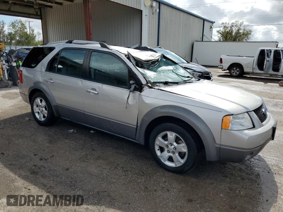 2007 Ford Freestyle SEL with VIN 1FMDK02137GA20791, listed as a Copart auction lot 79502374 with 173,554 mi miles and Salvage Title. Bid and sale history available at carsss.com. Image 4.