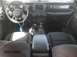 2020 Jeep Wrangler Unlimited Willys with VIN 1C4HJXDN3LW117023, listed as a Copart auction lot 43269955 with 44,182 mi miles and Salvage title. Bid and sale history available at DreamBid. Image 8.