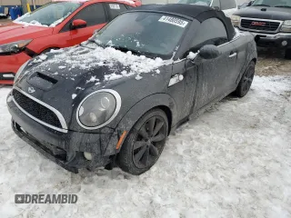 2013 MINI Roadster S with VIN WMWSY3C58DT566208, listed as a Copart auction lot 41480595 with 119,265 mi miles and Salvage Title. Bid and sale history available at DreamBid. Image 1.