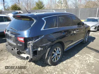 2015 Infiniti QX60 with VIN 5N1AL0MM9FC532911, listed as a Copart auction lot 50369175 with 105,673 mi miles and Salvage Title. Bid and sale history available at DreamBid. Image 3.