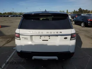 2016 Land Rover Range Rover Sport V6 HSE with VIN SALWR2VF6GA558716, listed as a Copart auction lot 53203185 with 89,205 mi miles and Clean Title. Bid and sale history available at carsss.com. Image 6.