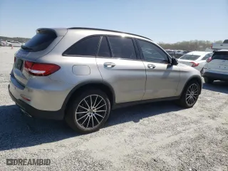 2019 Mercedes-Benz GLC with VIN WDC0G4JB7KV133213, listed as a Copart auction lot 49858235 with 71,832 mi miles and Salvage Title. Bid and sale history available at carsss.com. Image 3.