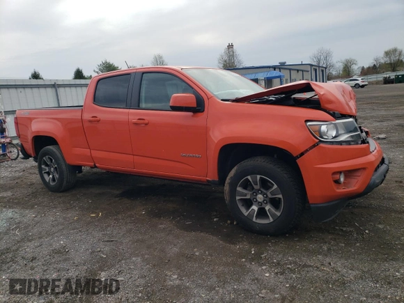 2019 Chevrolet Colorado 4WD Z71 with VIN 1GCGTDEN2K1129582, listed as a Copart auction lot 52651345 with 83,671 mi miles and Salvage Title. Bid and sale history available at carsss.com. Image 4.