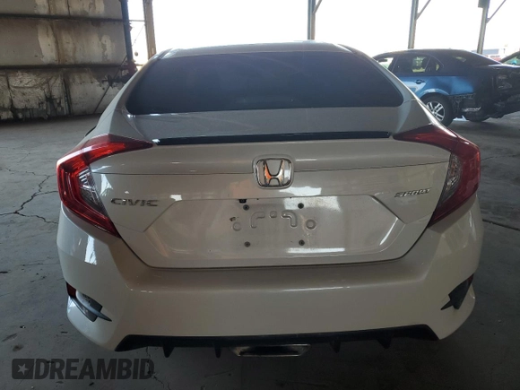 2019 Honda Civic Sport with VIN 2HGFC2F80KH539678, listed as a Copart auction lot 58090255 with 90,187 mi miles and Salvage title. Bid and sale history available at DreamBid. Image 6.
