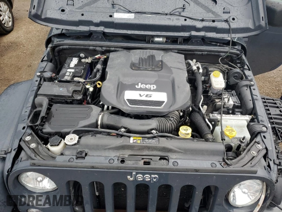 2018 Jeep Wrangler Unlimited Sport with VIN 1C4BJWDG5JL875249, listed as a Copart auction lot 53929595 with 73,776 mi miles and Salvage Title. Bid and sale history available at DreamBid. Image 11.