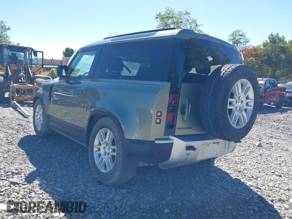 2023 Land Rover Defender S with VIN SALEJ6EX7P2143210, listed as a IAAI auction lot 36320493 with 3,186 mi miles and . Bid and sale history available at DreamBid. Image 3.
