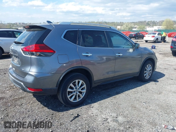 2017 Nissan Rogue SV with VIN KNMAT2MV8HP502707, listed as a IAAI auction lot 42038420 with 65,734 mi miles and . Bid and sale history available at carsss.com. Image 4.