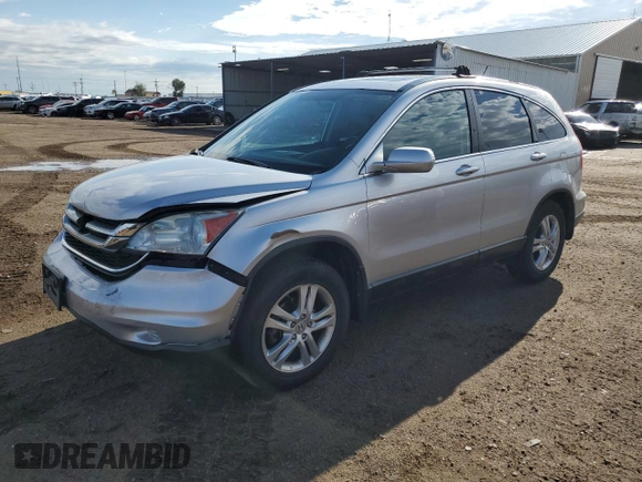 2011 Honda CR-V EX-L z VIN 5J6RE4H78BL012152, wystawiony jako Copart lot #61638144 z przebiegiem 95 196 mil mil oraz Szkoda całkowita • Salvage title. Historia ofert i sprzedaży dostępna na DreamBid. Obrazek 1.