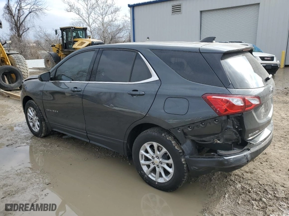 2020 Chevrolet Equinox LT with VIN 2GNAXTEV2L6134825, listed as a Copart auction lot 36829434 with 53,293 mi miles and Salvage Title. Bid and sale history available at carsss.com. Image 2.