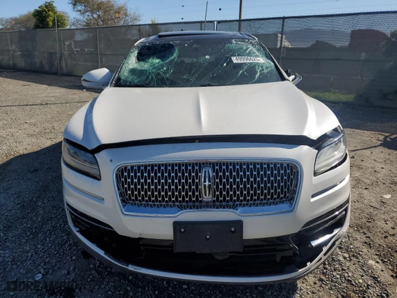2019 Lincoln Nautilus Reserve with VIN 2LMPJ8L90KBL50590, listed as a Copart auction lot 49996625 with 65,164 mi miles and Salvage Title. Bid and sale history available at carsss.com. Image 5.