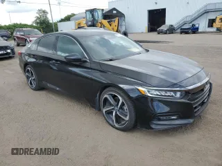 2019 Honda Accord Sport with VIN 1HGCV2F35KA802473, listed as a Copart auction lot 61715825 with 130,846 mi miles and Salvage title. Bid and sale history available at DreamBid. Image 4.