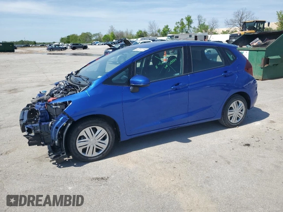 2019 Honda Fit LX z VIN 3HGGK5H4XKM741416, wystawiony jako Copart lot #53819705 z przebiegiem 46 500 mil mil oraz Szkoda całkowita • Salvage title. Historia ofert i sprzedaży dostępna na DreamBid. Obrazek 1.