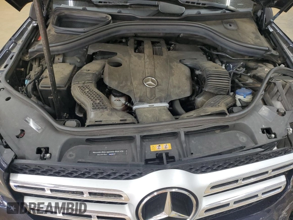2019 Mercedes-Benz GLS 450 with VIN 4JGDF6EE0KB222595, listed as a Copart auction lot 54243465 with 82,664 mi miles and Salvage Title. Bid and sale history available at DreamBid. Image 12.