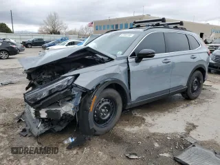 2023 Honda CR-V Sport Touring with VIN 7FARS6H95PE011700, listed as a Copart auction lot 47805795 with 46,339 mi miles and Salvage Title. Bid and sale history available at DreamBid. Image 1.