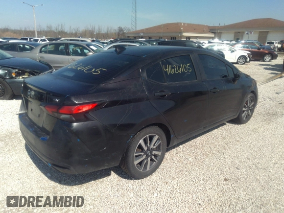 2021 Nissan Versa SV with VIN 3N1CN8EV1ML890974, listed as a IAAI auction lot 41626105 with 82,598 mi miles and . Bid and sale history available at DreamBid. Image 4.