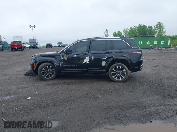 2023 Jeep Grand Cherokee Overland with VIN 1C4RJHDG2PC516797, listed as a IAAI auction lot 42026063 with 25,808 mi miles and . Bid and sale history available at DreamBid. Image 13.