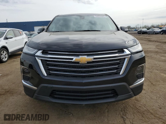 2023 Chevrolet Traverse LT Cloth with VIN 1GNERGKW2PJ272289, listed as a Copart auction lot 54652595 with 33,416 mi miles and Non repairable. Bid and sale history available at DreamBid. Image 5.