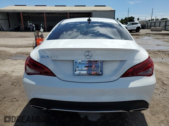 2018 Mercedes-Benz CLA 250 with VIN WDDSJ4EB1JN677303, listed as a Copart auction lot 66519163 with Not Provided miles and . Bid and sale history available at DreamBid. Image 6.