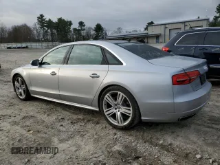 2016 Audi A8 L 4.0T Sport with VIN WAU43AFD3GN010931, listed as a Copart auction lot 81960634 with 131,841 mi miles and Salvage Title. Bid and sale history available at carsss.com. Image 2.