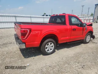 2023 Ford F-150 XL with VIN 1FTMF1C52PKE03201, listed as a Copart auction lot 59740895 with 36,713 mi miles and Salvage title. Bid and sale history available at DreamBid. Image 3.