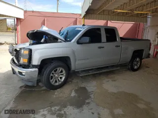 2014 Chevrolet Silverado 1500 LT with VIN 1GCRCREC1EZ120690, listed as a Copart auction lot 49311185 with 0 mi miles and Salvage Title. Bid and sale history available at carsss.com. Image 1.