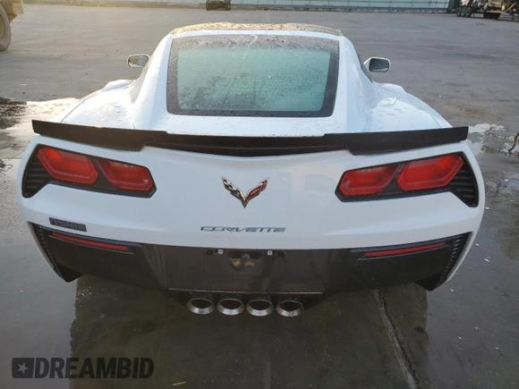 2019 Chevrolet Corvette Grand Sport 1LT with VIN 1G1YW2D77K5114077, listed as a Copart auction lot 76626264 with 4,194 mi miles and Salvage title. Bid and sale history available at DreamBid. Image 6.