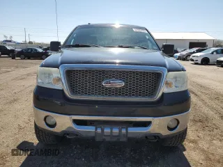 2007 Ford F-150 XLT with VIN 1FTPW14V47KC57993, listed as a Copart auction lot 53583765 with 156,109 mi miles and Salvage Title. Bid and sale history available at DreamBid. Image 5.