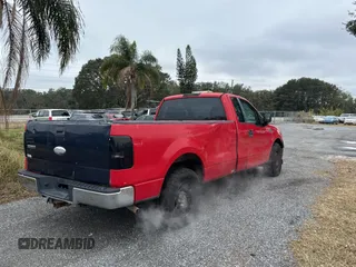 2007 Ford F-150 XL with VIN 1FTRF12W47KB40354, listed as a Copart auction lot 42418575 with 347,761 mi miles and Clean title. Bid and sale history available at DreamBid. Image 4.