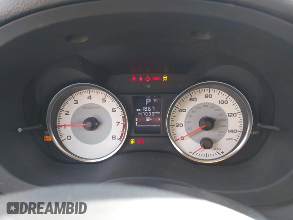 2013 Subaru Impreza Limited with VIN JF1GPAG67D2826435, listed as a IAAI auction lot 41909788 with 147,033 mi miles and . Bid and sale history available at DreamBid. Image 7.