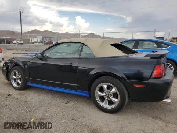 2002 Ford Mustang GT Deluxe with VIN 1FAFP45X62F162398, listed as a Copart auction lot 63150934 with 167,110 mi miles and Salvage title. Bid and sale history available at DreamBid. Image 2.