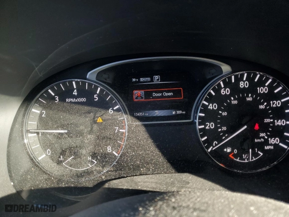 2018 Nissan Pathfinder SL with VIN 5N1DR2MM2JC655496, listed as a Copart auction lot 48126015 with 134,351 mi miles and Salvage Title. Bid and sale history available at carsss.com. Image 9.
