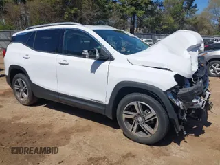 2019 GMC Terrain SLT with VIN 3GKALPEV7KL125208, listed as a IAAI auction lot 41855297 with 62,217 mi miles. Bid and sale history available at carsss.com. Image 1.