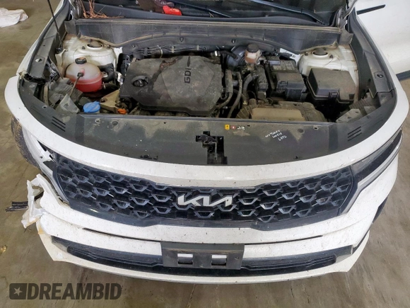 2022 Kia Sorento S with VIN 5XYRL4LC4NG147581, listed as a Copart auction lot 57319935 with 60,681 mi miles and Salvage title. Bid and sale history available at DreamBid. Image 12.