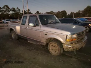 1993 Ford F-150 with VIN 1FTEX15NXPKA17401, listed as a Copart auction lot 80912024 with 0 mi miles and Salvage Title. Bid and sale history available at carsss.com. Image 4.