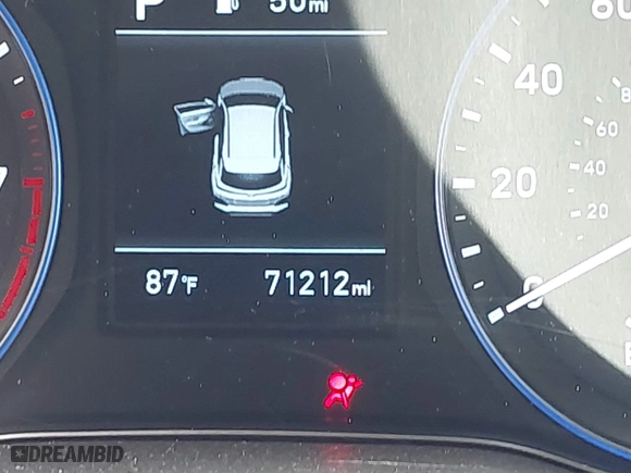 2019 Hyundai Kona SE with VIN KM8K1CAAXKU249380, listed as a IAAI auction lot 42092163 with 71,212 mi miles. Bid and sale history available at carsss.com. Image 16.