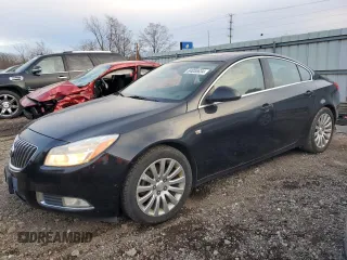 2011 Buick Regal CXL RL5 with VIN W04GT5GC8B1000712, listed as a Copart auction lot 84055634 with 245,303 mi miles and Salvage Title. Bid and sale history available at carsss.com. Image 1.